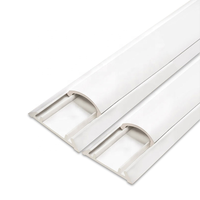 Gestion des goulottes de câbles en plastique PVC Gestion des câbles en plastique