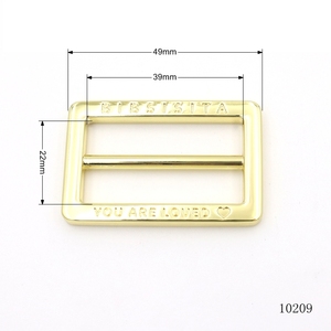 Fivela de Metal Personalizada com Logo Gravado, Fivela Ajustável em Liga de Zinco para Bolsas ou Coleiras de Cães - Product Image 4