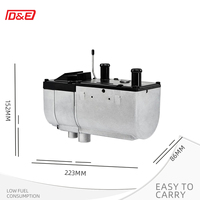 Chauffe-eau à circulation de liquide de refroidissement 5 kW 12 V 24 V à télécommande, essence/diesel, pour bateau, caravane, camping-car