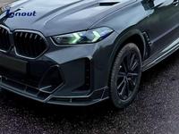 Kit de Mejora para Automóvil Compatible con BMW X6 G06, Estilo PK Modificado, Alerones Delanteros de Fibra de Carbono Seca, Aletas Delanteras