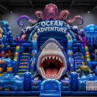WINSUN Air : Châteaux gonflables classiques Ocean Park à pression constante, en vente directe usine, et châteaux combinés pour la location commerciale