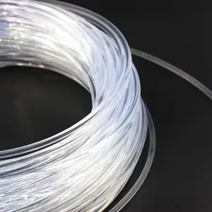 Guide de lumière à fibre de lueur latérale flexible de 3.0mm pour l'intérieur de la voiture