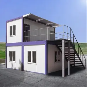 custom low cost 2 storey prefabricated warehouse prefab insulated storage home container flat pack house office