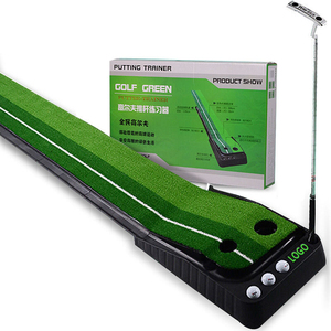 Outil de pratique de <span class=keywords><strong>Golf</strong></span> de haute qualité pour enfants tapis vert artificiel pour <span class=keywords><strong>Golf</strong></span> <span class=keywords><strong>Mini</strong></span> outil de pratique de tige de poussée intérieur extérieur - Product Image 2