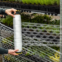 Rouleau d'emballage de palette ventilé en plastique PE transparent respirant et personnalisé pour l'emballage de légumes et de fruits