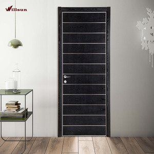 Classique Conception Affleurante En <span class=keywords><strong>Bois</strong></span> Antique Portes Chambre Porte Conceptions Photos Intérieur Porte à Âme Creuse - Product Image 5