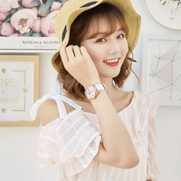 Montre Femme Marque EYKI 2024 Automatique Cuir Lady Watch montres de luxe Mécanique Femmes Montres Élégantes