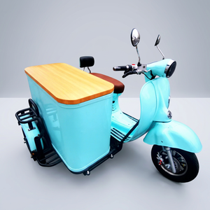 Tricycle de vente ambulante à prix d'usine pour jus, boissons froides, bière, chariot à glaces, bar mobile à 3 roues - Product Image 1
