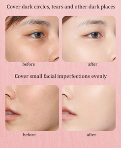 Éponge de beauté pour le visage en forme d'œuf et de <span class=keywords><strong>gourde</strong></span>, 2 pièces, écologique, lavable, pour le maquillage, éponge douce pour le visage, rose et bleu - Product Image 3