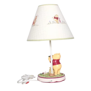 Cartoon Bear LED Table Lamp for Kids Resin Animal Design Bedside Lamp White Shade Modern Electric Power for Bedroom Reading - Product Image 4