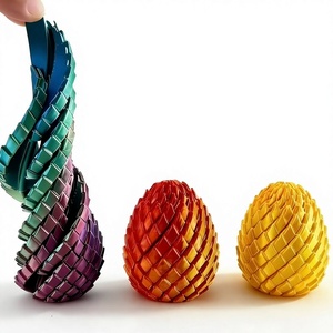 Huevo de Dragón Impreso en 3D, Juguete Antiestrés Deformable, Huevo Giratorio Creativo, Juguete Antiestrés Maravilloso para Niños, Cubo de Creatividad - Product Image 1
