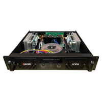 Profesyonel çift kanallı ses güç amplifikatörü, yüksek performanslı 1000W, 8 Ohm empedans, sahne performansları için uygun