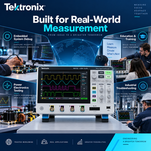 ออสซิลโลสโคปสัญญาณผสม Tektronix MSO24 2-BW-100+R3 ความถี่ 100MHz 4 ช่องสัญญาณ 2.5GS/s ความยาวบันทึก 10M หน้าจอสัมผัส 10.1 นิ้ว - Product Image 6