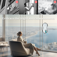 Robot nettoyeur de vitres électrique entièrement automatique à surface verticale, 3-en-1, pour voiture et usage domestique, directement de l'usine
