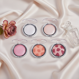 Palette de maquillage en gros personnalisée : crème illuminatrice scintillante, blush et palette de contour <span class=keywords><strong>pour</strong></span> femmes noires - Product Image 3