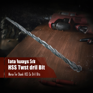 Hss Twist <b>Drill</b> <b>Bit</b> Extra <b>Long</b> Morse Taper Shank Hss Co <b>Drill</b> <b>Bits</b> - Product Image 3