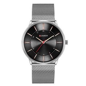 Reloj de Pulsera Deportivo y Casual para Hombre, Modelo 8303, de Cuarzo, con Esfera de Cristal, Manecillas, Acero Inoxidable, 43 mm, Resistente al Agua, Venta al por Mayor de Fábrica - Product Image 5