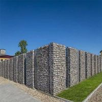 Paniers de treillis métallique de Gabion de haute qualité pour la bordure Paniers de treillis métallique de Gabion de haute qualité Boîte de treillis métallique de Gabion