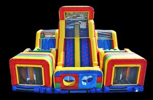 Tương tác các chướng ngại vật Inflatable với lớn trượt từ Trung Quốc Quảng Châu nhà máy bơm hơi - Product Image 2