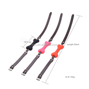 SacKnove 51033 seks dewasa Slavetoys seksi Bdsm ikatan wanita tulang anjing silikon Gag mulut terbuka untuk pasangan - Product Image 3