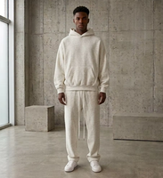 Lianao 2026 – Ensemble Essentiel Sweat à Capuche et Pantalon de Survêtement à Revers en Coton Unisexe avec Logo ESS – Prix de Gros SS22
