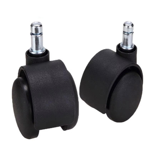 50mm 40kg Load Modern Eco Friendly <b>Plastic</b> Swivel Casters Adjustable Replacement <b>Wheels</b> For School Office Furniture Chairs - Product Image 1