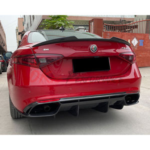 Diffusore Posteriore in Fibra di Carbonio Stile QV per Modelli Base e Ti per <span class=keywords><strong>Alfa</strong></span> Romeo <span class=keywords><strong>Giulia</strong></span> - Product Image 2