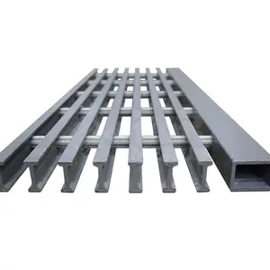 Nhà máy bán buôn lối đi nền tảng chống cháy đúc pultruded nhựa sợi thủy tinh FRP Grating