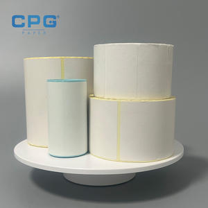 Lot en gros d'étiquettes autocollantes thermiques directes 4x6 pouces pour reçus et codes-barres, promotionnelles, imperméables et écologiques pour imprimantes TPV - Product Image 1