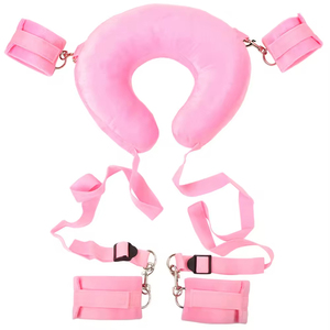 Conjunto de Equipamentos de Bondage BDSM Erótico para Adultos, Algemas Femininas Removíveis, Algemas de Travesseiro com Kit de Cordas, Brinquedos Sexuais para Mulheres - Product Image 1