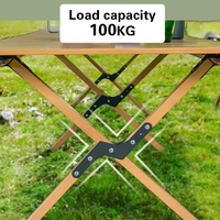 Mesa de pícnic portátil de aluminio ligero plegable rápido altura ajustable almacén de 4 estaciones al aire libre interior Camping comedor