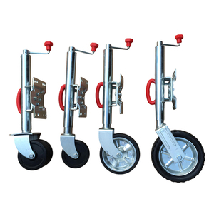 Cric de <span class=keywords><strong>remorque</strong></span> à manivelle 2000lbs 680mm--930mm 10 pouces Roue pleine Roue jockey pour vélo <span class=keywords><strong>Semi</strong></span>-<span class=keywords><strong>remorque</strong></span> Type en acier - Product Image 2