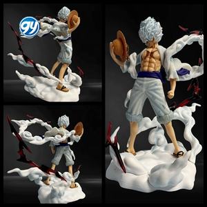 Un pezzo di dio del sole ingranaggio cinque il mio Nika Luffy posa in piedi statua GK figura in scatola Anime modello da collezione giocattolo ornamento - Product Image 2