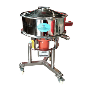 High Frequency Circular <b>Vibrating</b> Screen Stainless Steel <b>Motor</b>-Driven Food Particle Spice Sieving Powder Sifter Separator - Product Image 1