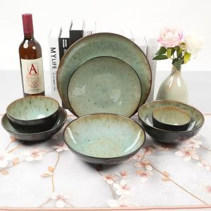 China Custom Made Luxury Hotel Restaurant Dinnerware <b>Set</b>-Eco-Friendly Portable Ceramic Tableware <b>Microwave</b> Safe Custom Colors - Product Image 5