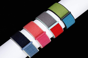 Correa de reloj deportiva de nailon a la moda para i <span class=keywords><strong>watch</strong></span> strap series 5/4/3/2/1 para <span class=keywords><strong>Apple</strong></span> <span class=keywords><strong>watch</strong></span> 38mm 40mm 42mm 44mm - Product Image 6