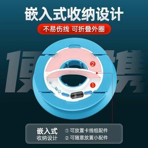 Ensemble de ligne de pêche tressée Jueqi Wang 4.0g PE, ligne principale à haute résistance pour la pêche en rivière - Product Image 5