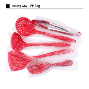 Juego de utensilios de cocina de silicona de 5 piezas al por mayor con mango de tubo espátula resistente al calor cuchara tornero para utensilios de cocina antiadherentes - Product Image 6