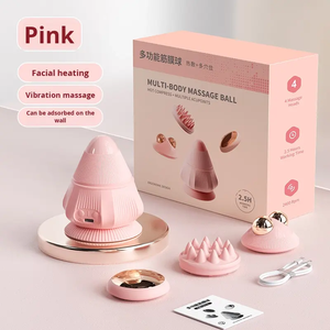 TAHATH Electric Silicone Massage Ball <b>Wireless</b> Remote Control Relax Soothe Shoulder Back Muscles Deep Tissue Vibration! - Product Image 4