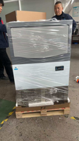 Nouvelle machine à glaçons en cubes personnalisée pour eau en bouteille, modèle commercial, 150 kg/24h