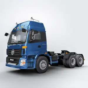 Nhà Máy Giá 45 tấn hộp số tay LHD 375 ngựa điện máy kéo 6x4 Xe tải đầu để bán