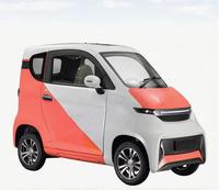 Voiture électrique mini EV fermée pour adultes, deux portes, trois places, 1000W, sans permis, quatre roues, 45 km/h, très vendue