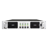 Amplificateur de puissance MAX4800 Dj 4CH Classe H 800W 8/4 Ohm Pro Audio Scène Métal 2U
