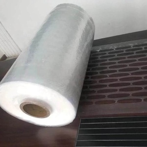 Hand Stretch Film <b>Shrink</b> Wrap Shipping Clear <b>Plastic</b> Film Green Packing Pallet Wrap Stretch Jumbo Roll Film - Product Image 5