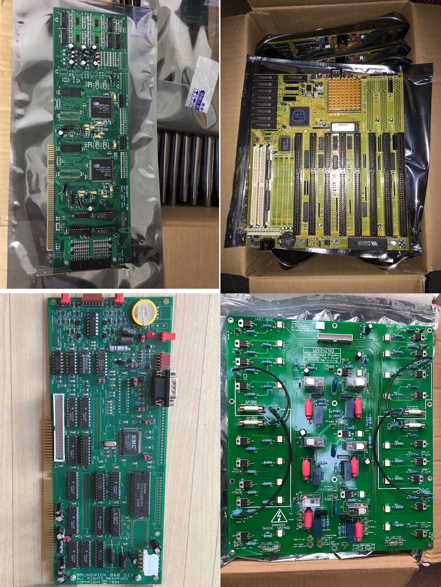 High and Low Voltage Brunswick Bowling Board Accessories