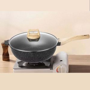 Sartenes Antiadherentes de 11/12.6 Pulgadas con Revestimiento de Piedra 100% Libre de APEO y PFOA - Product Image 2