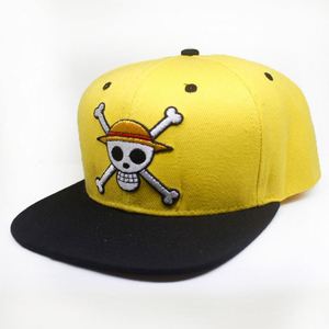 Casquette de baseball en toile de dessin animé Nika Luffy Manga Cosplay, 1 pièce, vente en gros - Product Image 1