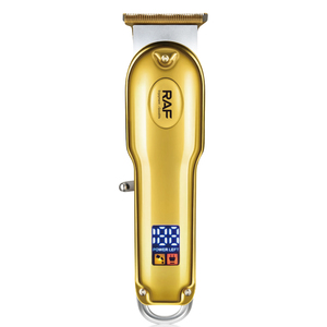 Tondeuse à cheveux professionnelle RAF T-Blade, rasoir pour hommes, coupe-barbe, USB, vintage T9, pour la coiffure professionnelle - Product Image 1