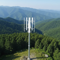 Aerogenerador de Eje Vertical de 100 kW para la Industria, Sistema de Energía Eólica, Tipo de Control, Ingeniería