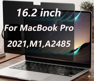 ฟิล์มกันรอยแบบแม่เหล็กสำหรับ MacBook Pro 16.2 นิ้ว ปี 2021 รุ่น A2485 ฟิล์มกันมองหน้าจอแบบถอดได้สำหรับแล็ปท็อป - Product Image 1
